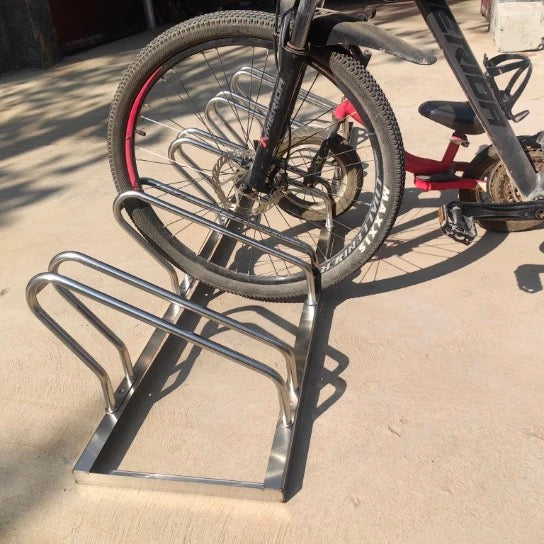 UNIVERSAL BIKE PARKING SS304 STAND - 5 BIKES