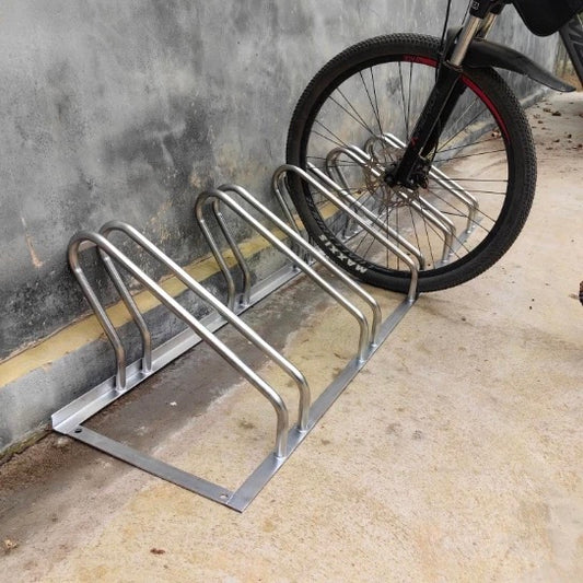 UNIVERSAL BIKE PARKING SS304 EXTENDED STAND - 5 BIKES (preorder 6-8weeks)