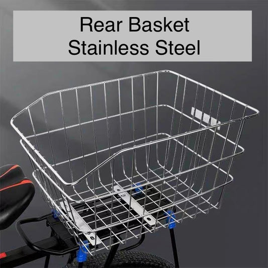 Rear Basket Wire Mesh Silver preorder available end Oct.