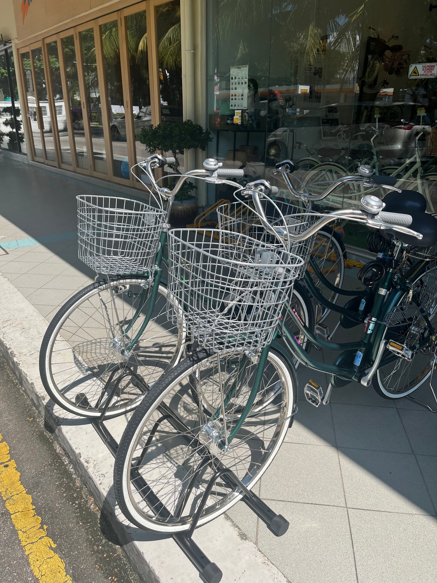 Kawasaki Basket Front Silver Steel