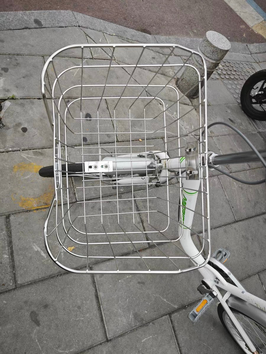 Kawasaki Basket Front Silver Stainless Steel