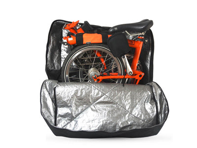 VINCITA B132TD-BL SOFT TRANSPORT BAG - FOLDING BIKE 20" 4 WHEELS