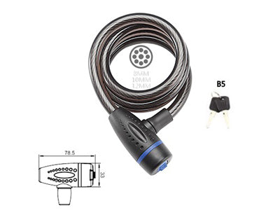 GOLDENKEY LOCK 107506 SILVER 180MM