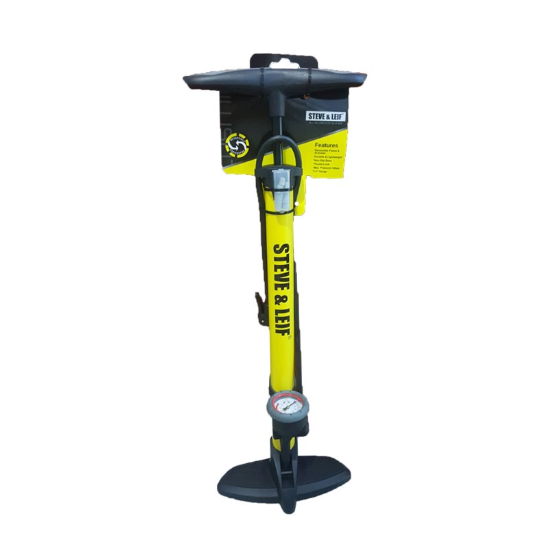 STEVE & LEIF BICYCLE FLOOR PUMP 120 PSI