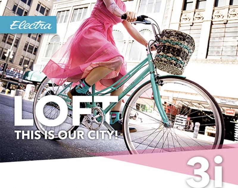 ELECTRA LOFT CLASSIC LADIES CITY BIKE 28 INCH CREAM WHITE 7 SPEED + FREE HEADLIGHT AND BIKE LOCK Q5