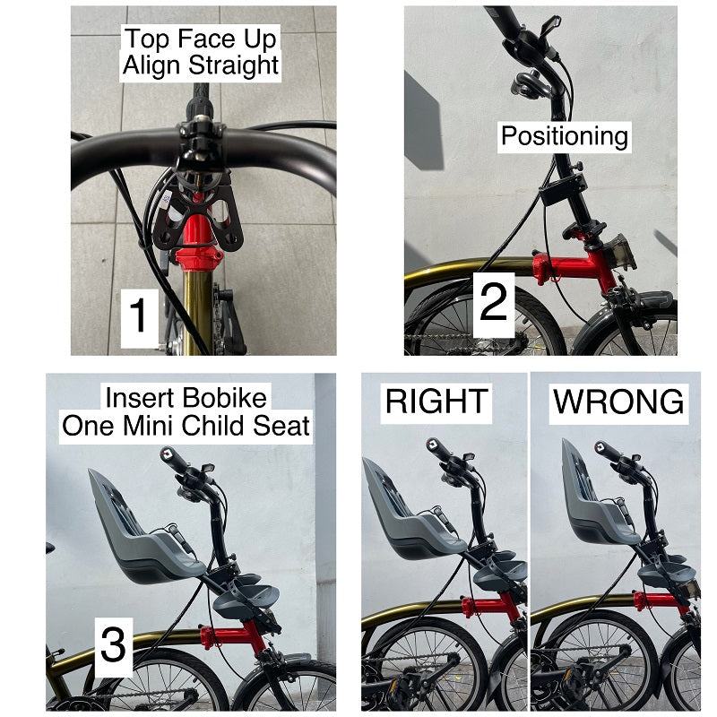 Alpha Adapter for Bobike One Mini Child Seat