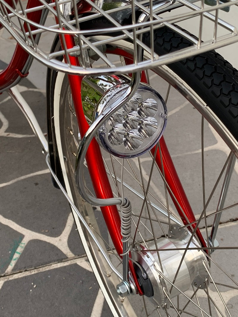 KAWASAKI 26 INCH 3 SPEED DARK RED + FREE BIKE LOCK, MINI TOOLS AND AIR PUMP