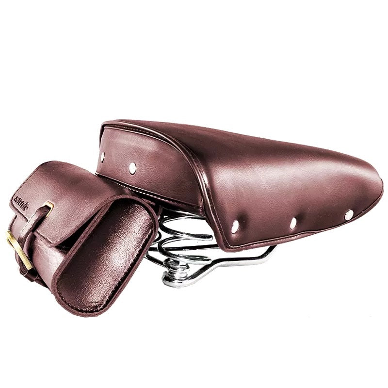 SAVORELLO CLASSIC SADDLE INCLUDE SADDLE BAG - BROWN