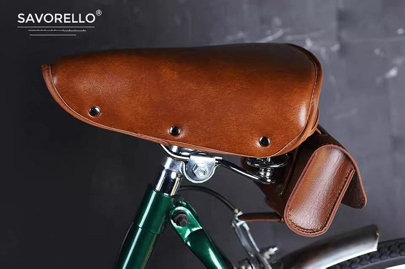 SAVORELLO CLASSIC SADDLE INCLUDE SADDLE BAG - BROWN