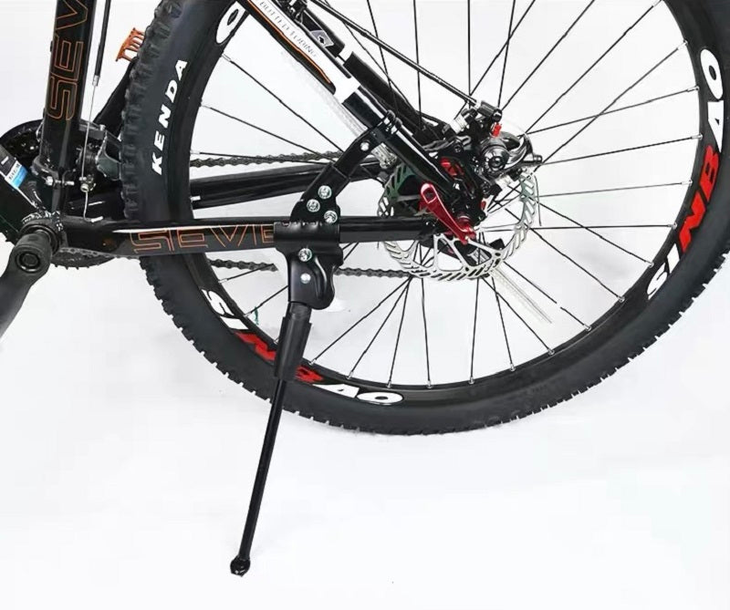 SIDE KICKSTAND STD BLACK ALUMINIUM ALLOY