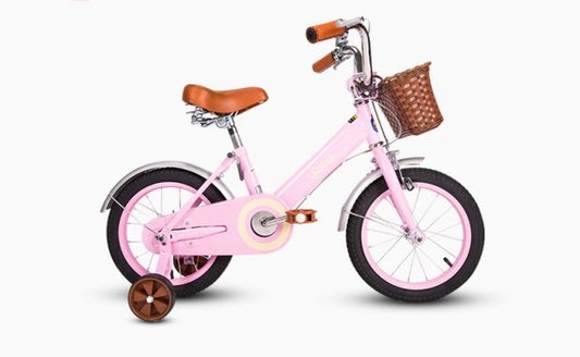 STITCH 14 INCH SWEET PINK (WITH TRAINING WHEELS)