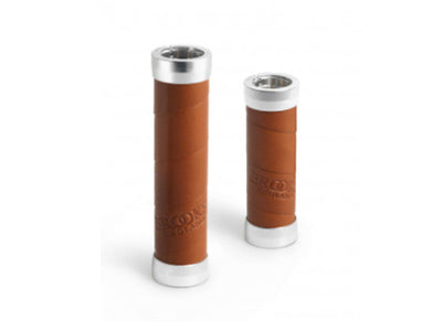 BROOKS SLENDER LEATHER GRIPS 130/100mm