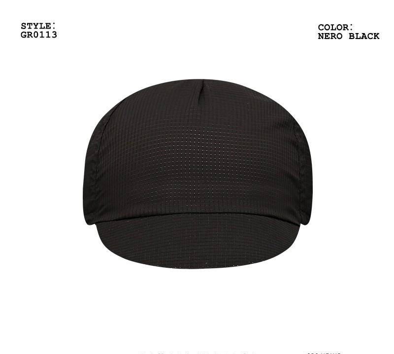 GRC RACING CLUB CYCLING CAP BLACK CLASSIC