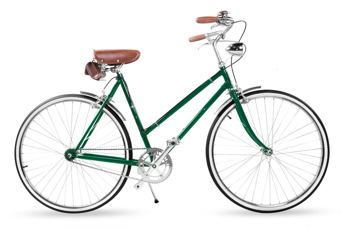 SOMMER CLASSIC (NEW) 24 INCH GREEN 3 SPEED + FREE BIKE LOCK Q5