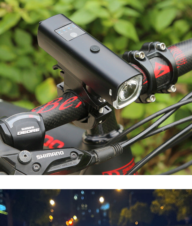 HEAD LIGHT 200-400LM USB RECHARGEABLE BK-C1202 (BLACK)