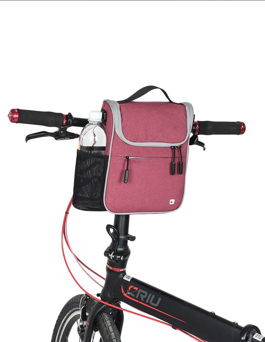 Bag for Bike Front 5L Fabric Rhinowalk (Red)