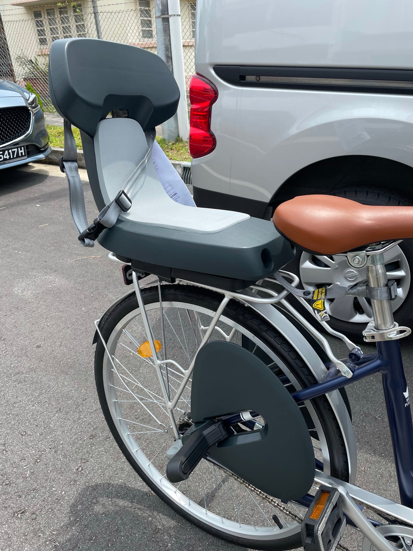 POLISPORT FOOTREST (2) BIKE FRAME MOUNT