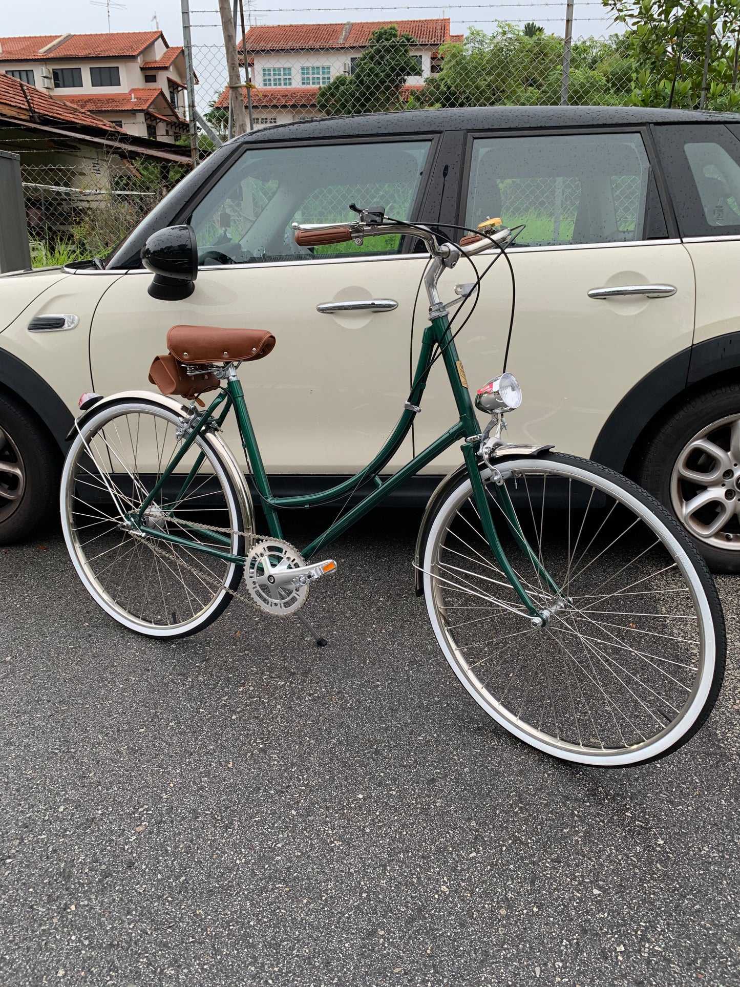 GAZELLE CLASSIC (NEW) 26 INCH GREEN 3 SPEED + FREE BIKE LOCK Q5