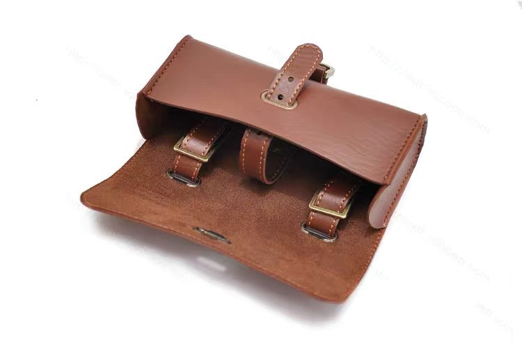 SAVORELLO CLASSIC SADDLE BAG - BROWN