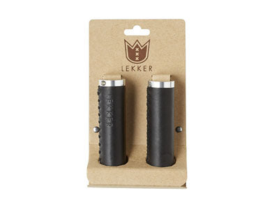LEKKER LEATHER GRIPS (BLACK LONG)