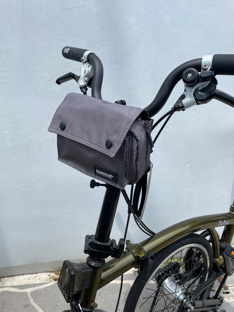 Bag for Bike Front Mini Fabric Rhinowalk (Gray)