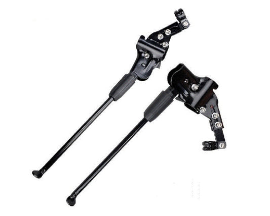 SIDE KICKSTAND STD BLACK ALUMINIUM ALLOY