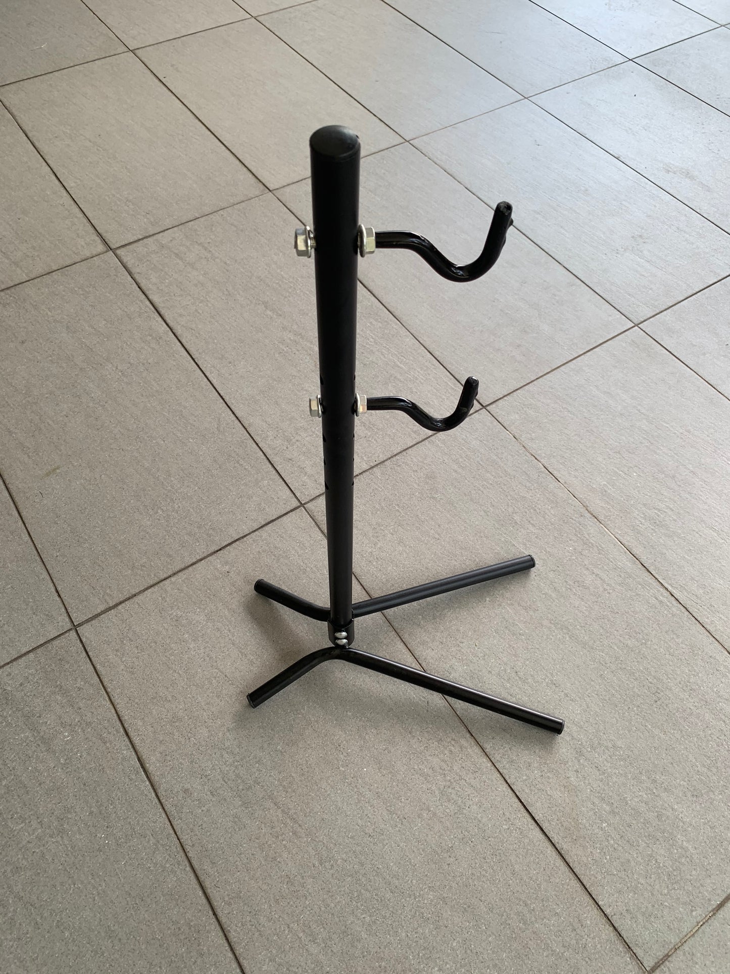 Bike Rack Steel (Black) Adjustable Stand