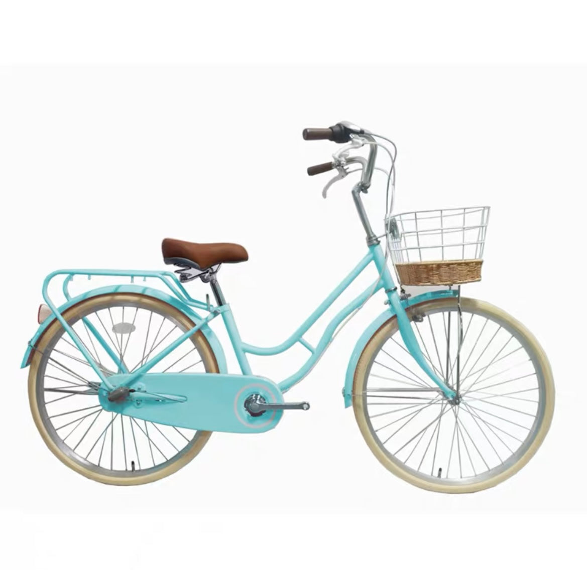 UC24 model City Bike, Mint 24 inch 6 speeds c/w basket and rear rack