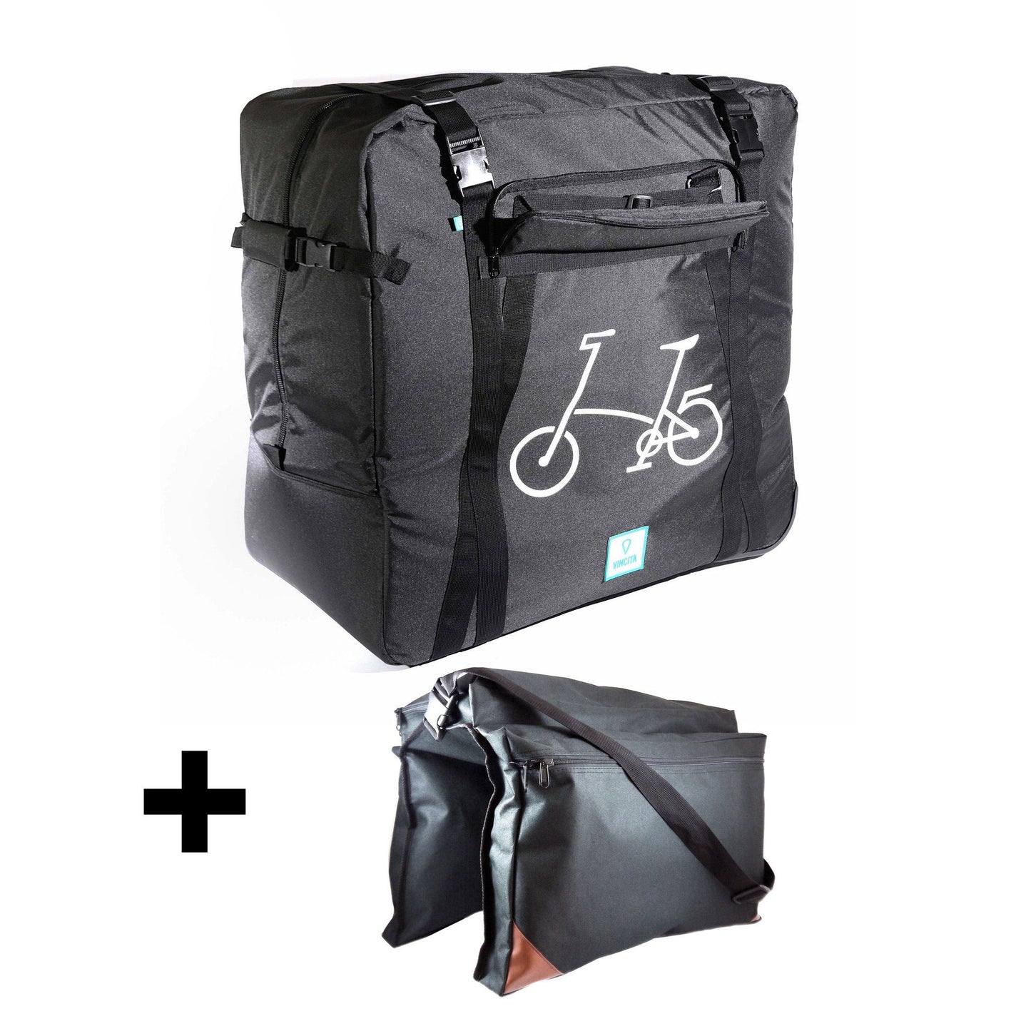 VINCITA B132B SOFT TRANSPORT BAG FOR 16 INCH BIKE - 2 WHEELS