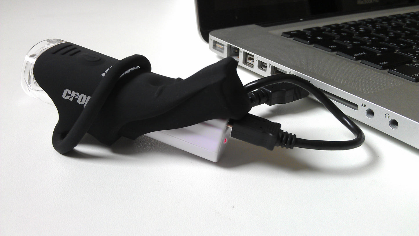 HEAD LIGHT CROPS SX100 MU MICRO USB RECHARGEABLE